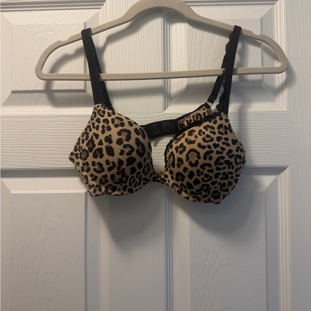 Soma Leopard Print Push Up Women's Bra 36A